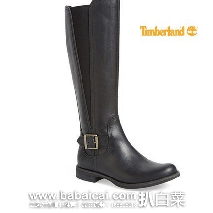Timberland 天木兰 Savin Hill 女士 全真皮高筒靴 原价高达$240，现$40左右，直邮含税到手￥460，国内￥2000+