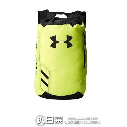 6pm：UNDER ARMOUR 安德玛 Trance 男士运动双肩包 特价$20.99，公码9折$18.99，到手约￥168