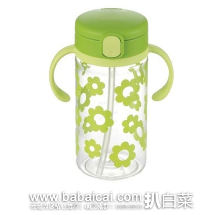 日本亚马逊：Richell 利其尔 便携防漏 宝宝 双柄吸管杯 320ml  历史低价982日元（约￥31元）