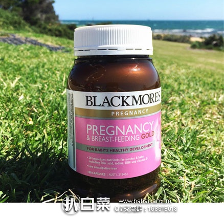 新西兰PharmacyDirect药房中文网:【两件免邮装】Blackmores 澳佳宝 孕期及哺乳黄金营养素胶囊 120粒x2 现售价NZ.9