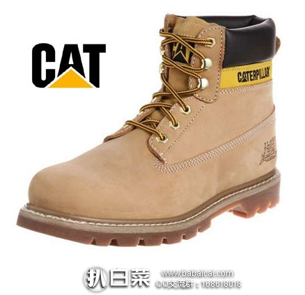 英国亚马逊:CAT 卡特彼勒 Caterpillar COLORADO 男士 真皮工装靴 原价£100,现特价£28.14,直邮退税实付£23.45