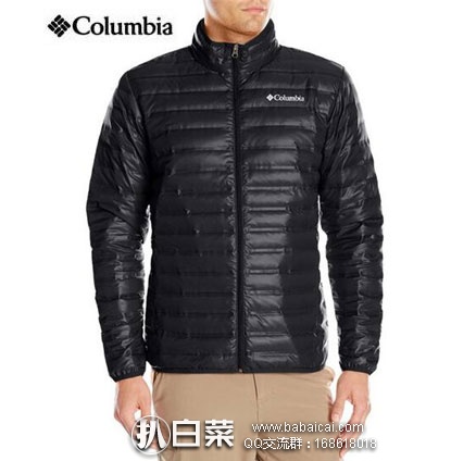Columbia 哥伦比亚 男士 650蓬 短款排骨款羽绒服 原价0,现降至4折.99