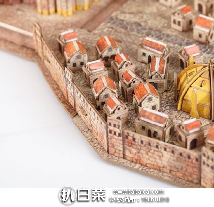 4D Cityscape Game of Thrones权力游戏 立体地图拼图 再现君临城 现售价.99