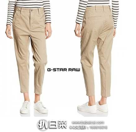 德国亚马逊:G-Star 女士 Damen Hose Bronson Low Boyfriend 休闲裤 原价€100,现降至€29.95,直邮退税后€25.17