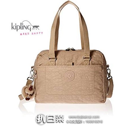 Kipling 吉普林 Devyn Satchel Shoulder Bag 手提斜挎包 现历史新低$30.52，到手约￥264