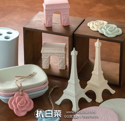 日本亚马逊:见谷陶器 精油香薰玫瑰造型 扩香器 现降至500日元