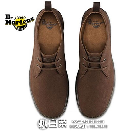 Dr. Martens Mayport 2-Eye Desert Boot 男士2孔帆布马丁靴