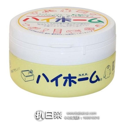 日本亚马逊:NKK日本昭和厨房浴室去污渍膏 400g*2 现秒杀特价1599日元(约¥104元)