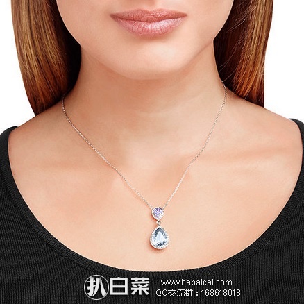 Swarovski施华洛世奇官网:Christie Double Pear 水滴项链 原价5,现5折史低价.5,到手约¥445,国内¥1420