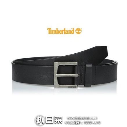 Timberland 天木兰 男士  35MM Classic Jean Belt 真皮皮带 现降至$16