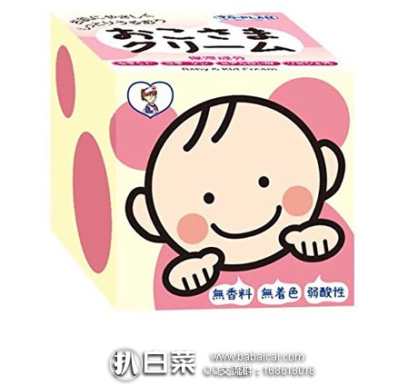 日本亚马逊：TO-PLAN儿童面霜/婴幼儿护肤霜110g  特价818日元（约￥54）