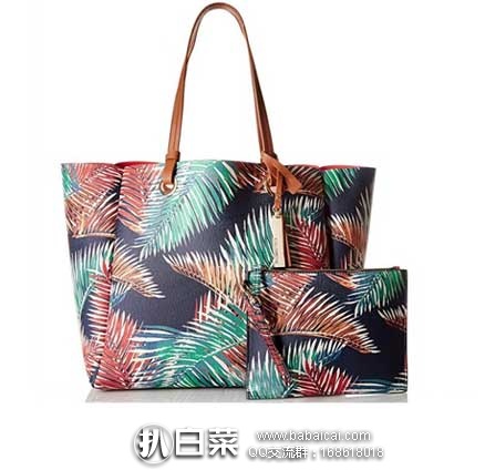 Vince Camuto 女士 热带雨林风情款 真皮托特包 原价8,现降至2.1折.37