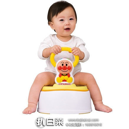 日本亚马逊：面包超人 pinocchio 婴幼儿五合一音乐坐便器 新降价4290日元（约￥279）