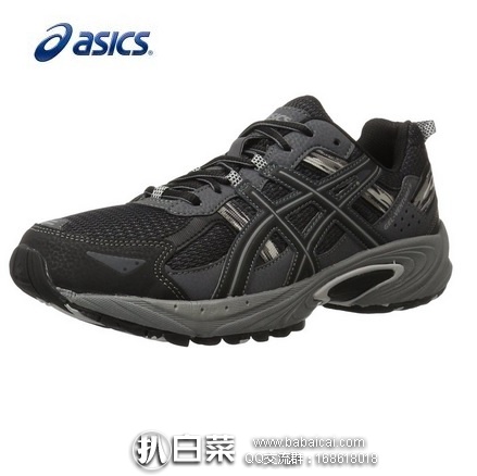 Asics 亚瑟士 GEL-Venture 5 男子专业跑鞋 特价$32.99，到手约￥290