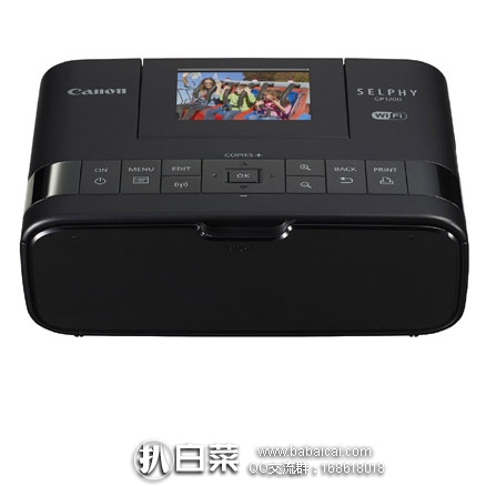 亚马逊海外购：Canon 佳能 轩逸 CP1200 无线彩色照片打印机  现价￥661.19