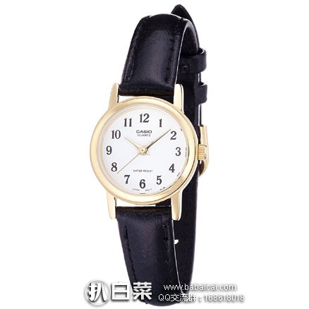 日本亚马逊：CASIO 卡西欧 LTP-1095Q-7B 简约时尚镀金女表 新低价2000日元（约￥128）