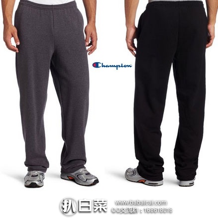 Champion 冠军 Eco Fleece 男士 运动长裤 原价$28，现降至$14.5