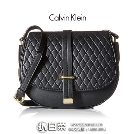 Calvin Klein Lamb Crossbody 女款 小羊皮单肩斜挎包 原价$198，现降至3折$59.4