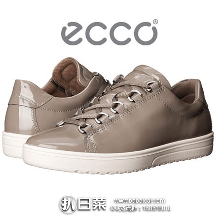 6PM：ECCO 爱步 Fara Tie  女士系带真皮休闲鞋  原价$140，现降至4折$56