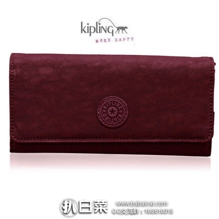 亚马逊海外购：Kipling 吉普林 BROWNIE 女士钱包  降至￥117.07