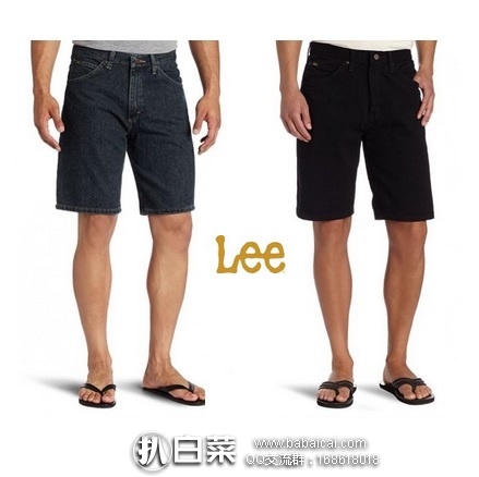 亚马逊海外购：LEE 李牌 牛仔短裤  原价$50，现价￥103.8元