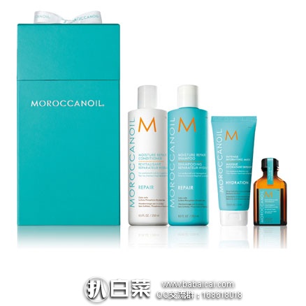 HQHAIR:Moroccanoil 摩洛哥油修复系列洗护养三件套 £41.45(约¥344元)