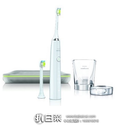 Philips 飞利浦 9系 旗舰版电动牙刷 HX9332 白钻 原价$250，现$150，用券减$30，实付历史新低$120，到手约￥890