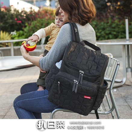 亚马逊海外购：Skip Hop 时尚妈咪双肩尿布包 降至￥340.8