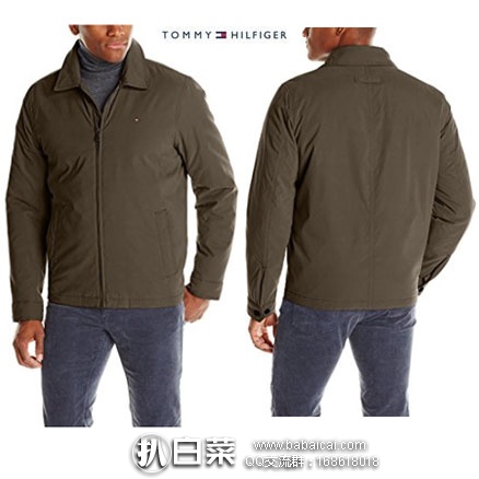 Tommy Hilfiger 汤米希尔费格 男士夹克 原价$160，现降至$45.45 到手￥380