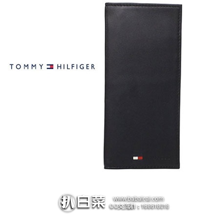 TOMMY HILFIGER 汤米·希尔费格 小羊皮竖版两折钱包 降至.99,黑五7折后.99