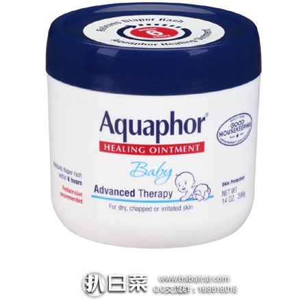 亚马逊海外购:Aquaphor 优色林 宝宝万用修复霜 396克 现降至¥62.71
