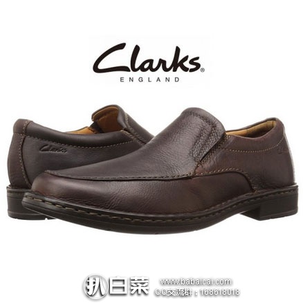 亚马逊海外购:Clarks 其乐 男士 Kyros Free Oxford 牛皮一脚蹬 降至¥276.79