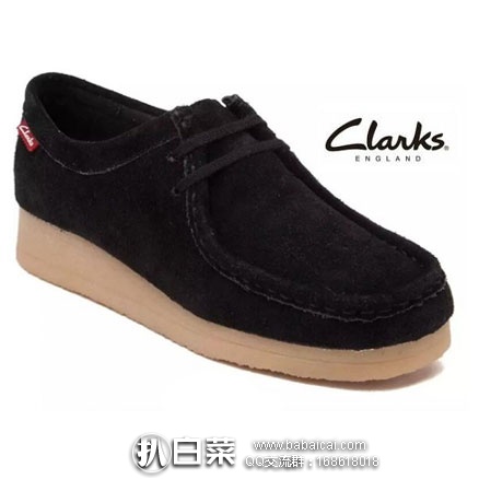 亚马逊海外购：Clarks 其乐 Padmora Oxford 女士 羊皮 袋鼠鞋 补货好价￥290.64