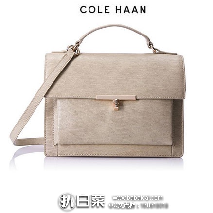 Cole Haan 可汗 Mazie Top Handle X-Body  女士 真皮斜挎包 原价$290，现降至新低$81.5