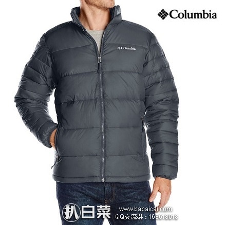 Columbia 哥伦比亚 冰霜战士 羽绒服 夹克 原价$150，现$64.46，到手约￥515，国内￥1500+