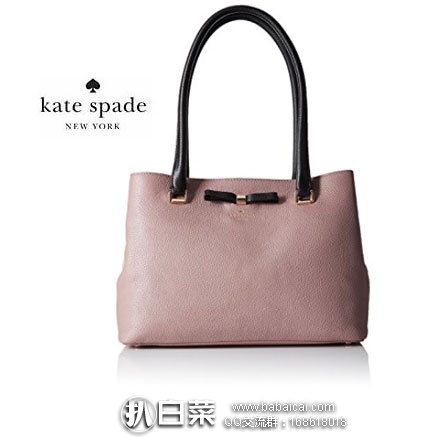 Kate Spade 凯特丝蓓 女士真皮手提包 （原价$348，现$175.03），网络星期一7折后$122.5
