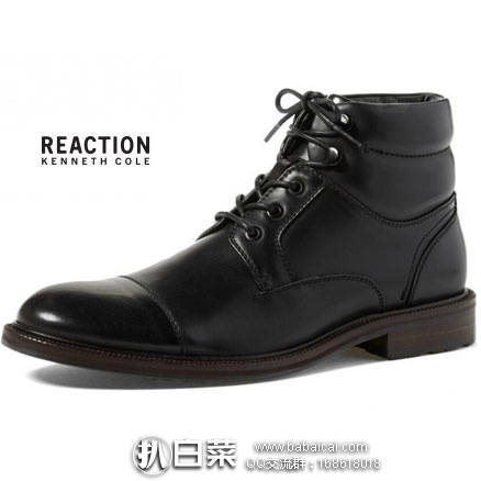 Kenneth Cole 男士真皮踝靴 现US8码特价.21,网络星期一7折后, 到手¥265
