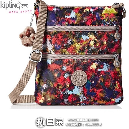 Kipling 吉普林 Keiko Crossbody 女士小号斜挎包 原价$59，现$25.35，到手约￥235