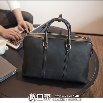 网易严选：牛皮商务时尚公文包   优惠券后￥419元包邮