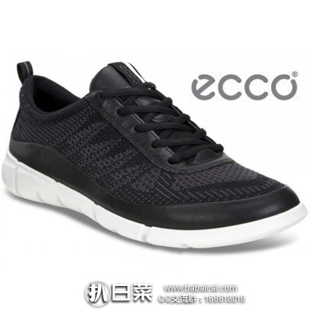 ECCO 爱步 Intrinsic Knit Fashion Sneaker 男士时尚运动鞋  原价$150，现降至新低$40.96起