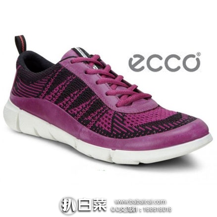 ECCO 爱步 Intrinsic 女士 时尚运动鞋户外休闲鞋  原价$150，现3.1折新低$46.99，到手￥395