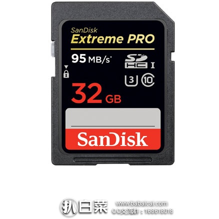 亚马逊海外购：SanDisk 至尊超极速 CF存储卡32GB  降至价￥139.61