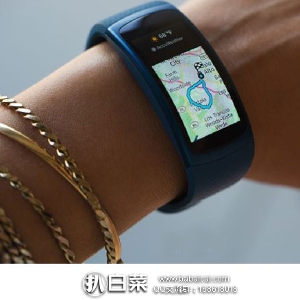 亚马逊海外购：Samsung 三星 Gear Fit2 智能手环 降至￥902.84