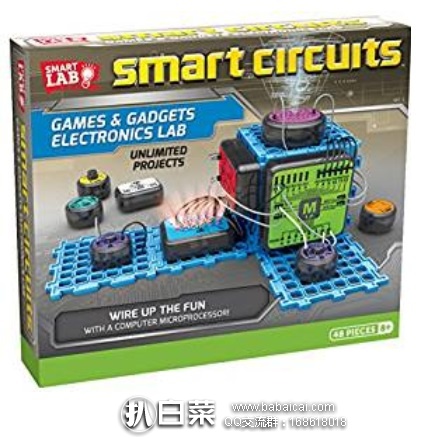 SmartLab Toys 智能电路游戏与电子实验室 原价$50，现特价$29