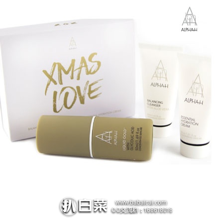 LookFantastic英国官网：ALPHA-H 明星三件套装  用码后实付£17.5