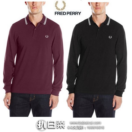 亚马逊海外购：Fred Perry 弗莱德·派瑞 男士 长袖款休闲衫 降至￥231.19