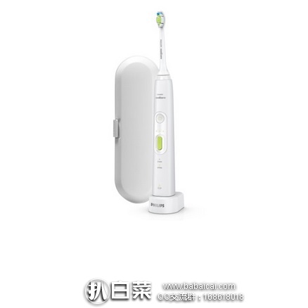 Philips 飞利浦 HX8911/02 Sonicare Healthy White Plus 美白电动牙刷 原价$120，现$79.99，领券减$10实付$69.99，到手约￥520
