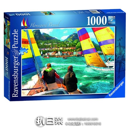 亚马逊海外购：Ravensburger 睿思 返航 拼图 （1000块）   降至￥76.03