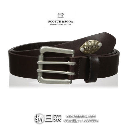 亚马逊海外购：Scotch & Soda 苏格兰苏打 男士 复古皮带  降至￥129.44