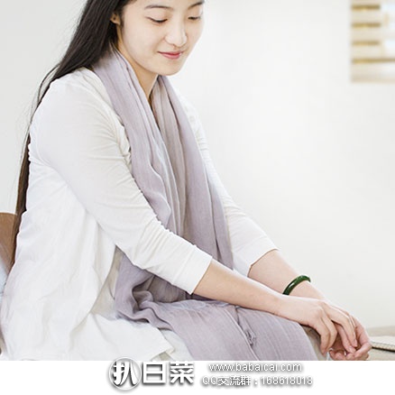 网易严选：日式真丝莫代尔围巾 秒杀价￥49